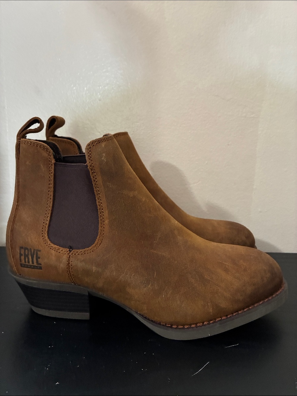 Frye Supply Women's SafetyCrafted Steel Toe Chelsea Work Boots size 8W